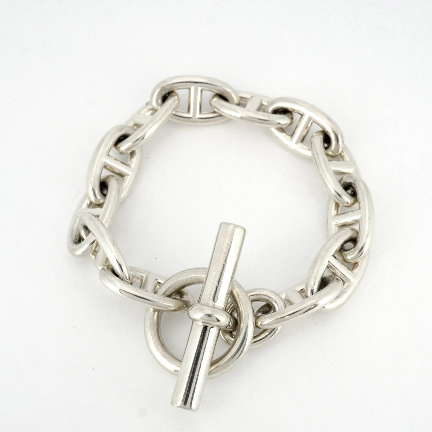 Hermes Chaine d'Ancre GM Bracelet, 12 links, 925 silver, for women