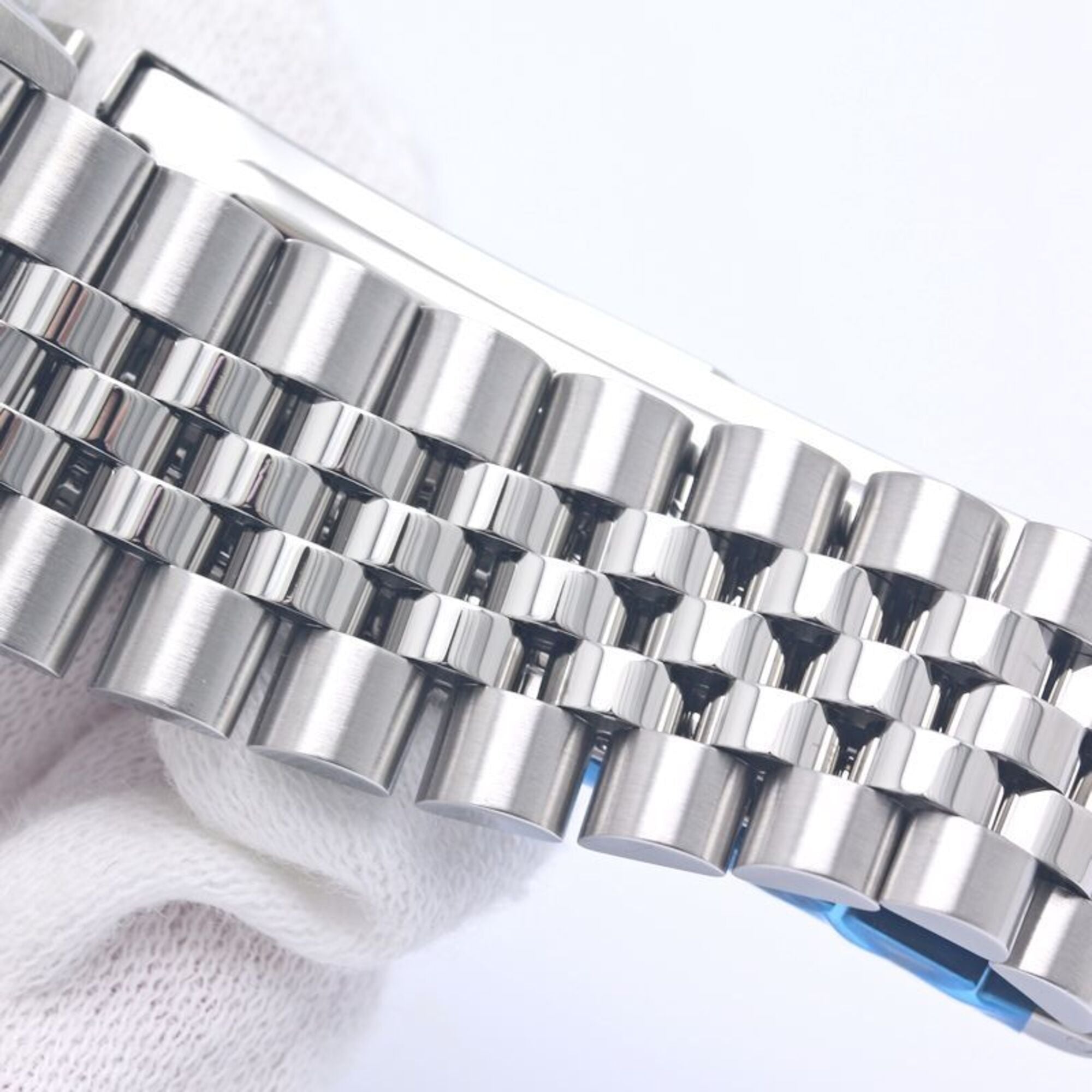 ROLEX Datejust 10P Diamond 16234G Men's Watch 18K White Gold x Stainless Steel 40300 — Good