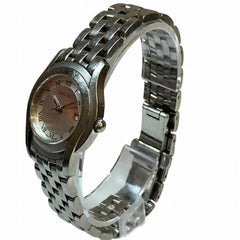 Gucci 5500L Quartz Silver Dial Date Roman Numeral Watch for Women — Good