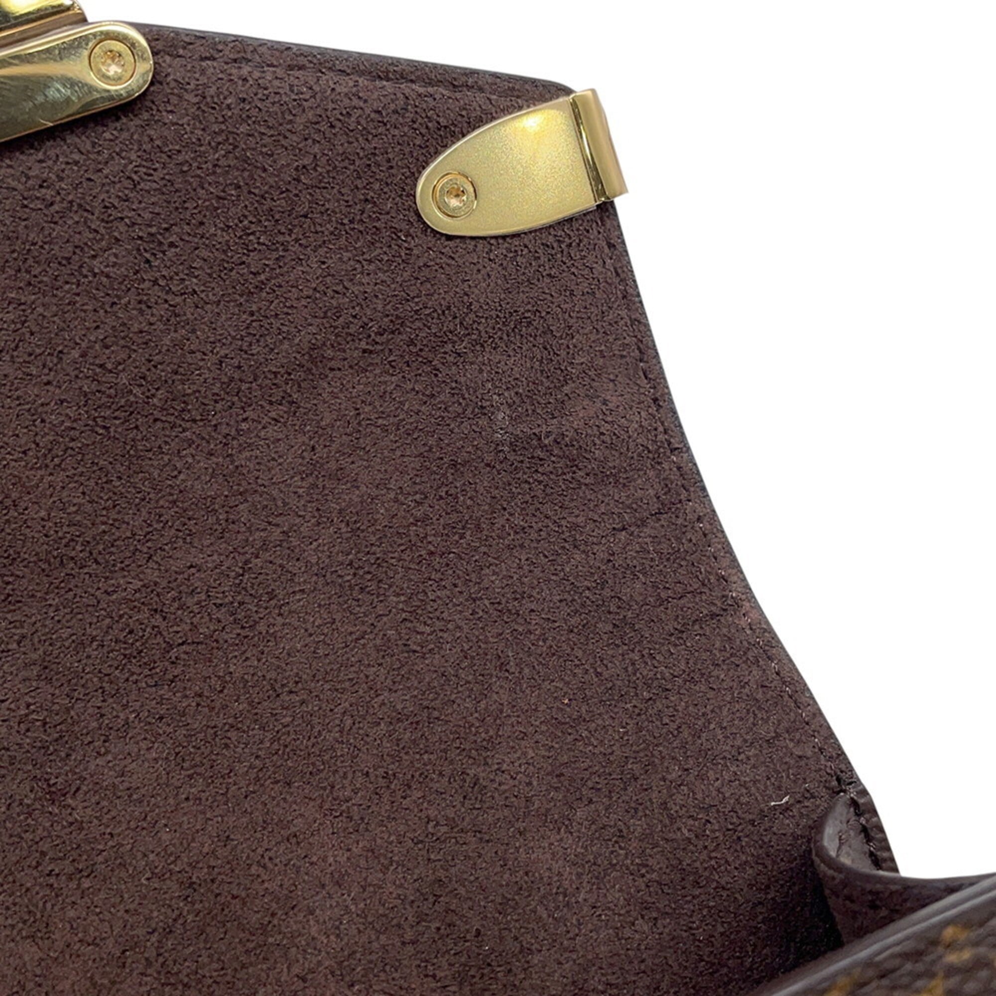 Louis Vuitton Chain Phone Pouch Monogram Metis M13572 LOUIS VUITTON Handbag Pochette — Like New