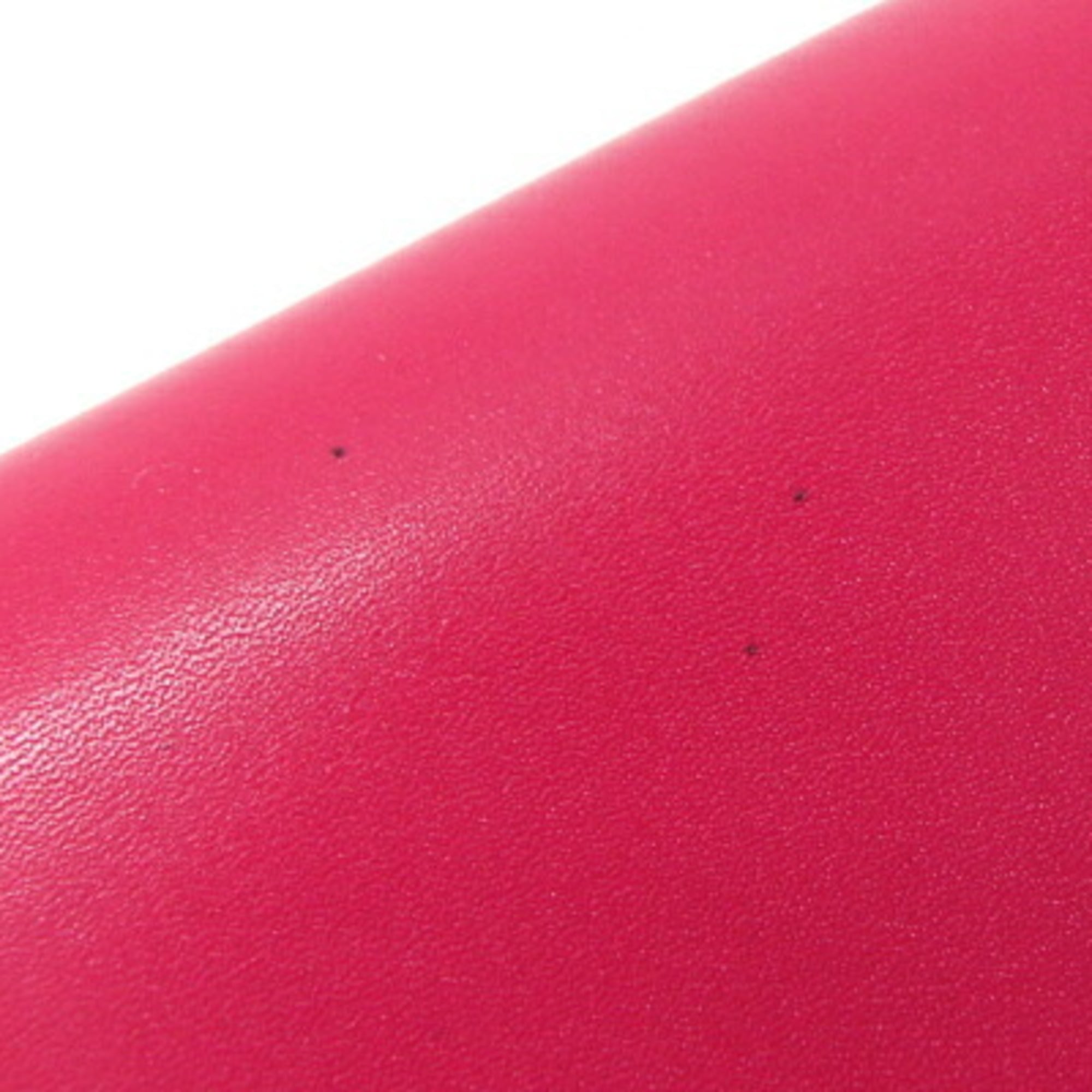 Saint Laurent Bi-fold Long Wallet 315861 Pink Leather Women's SAINT LAURENT