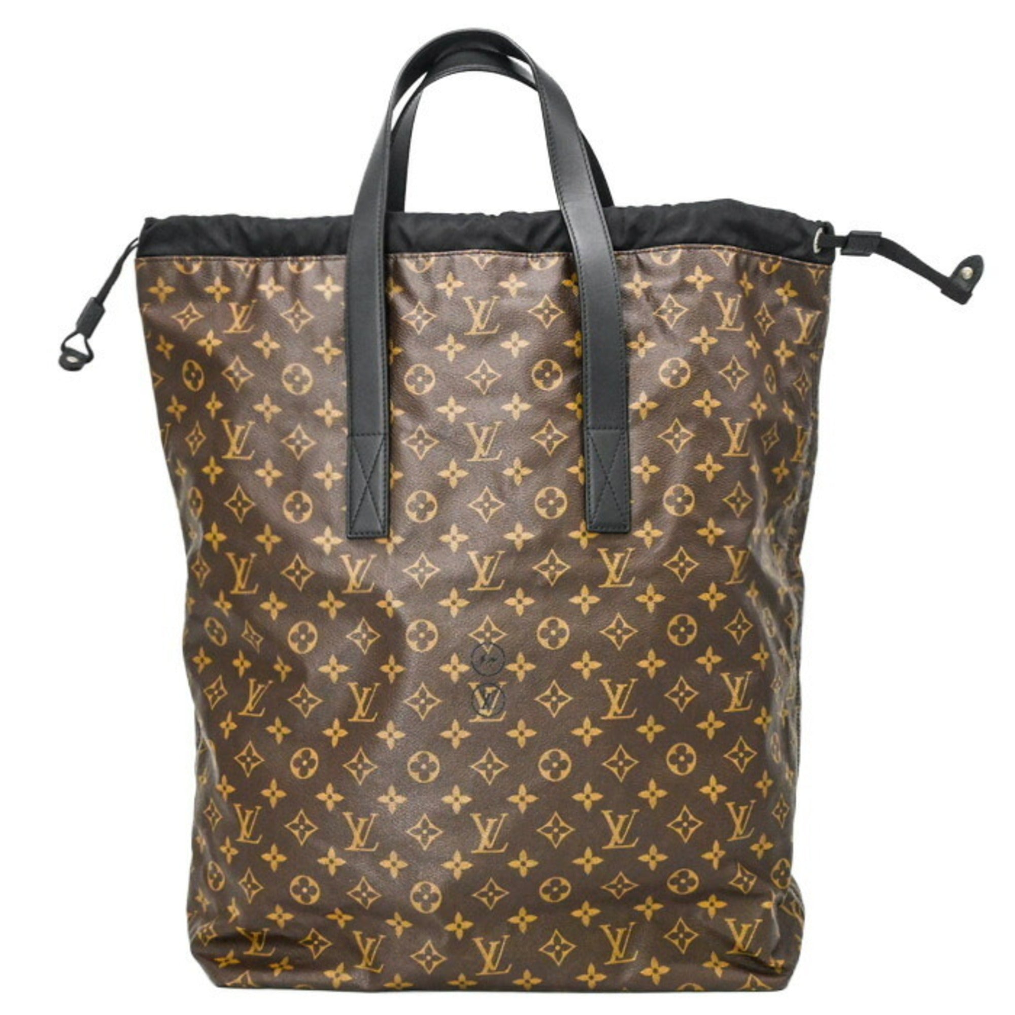 LOUIS VUITTON Louis Vuitton Monogram Macassar Cabas Light Tote Bag Canvas Brown M43416 — Like New