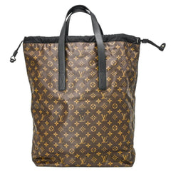 LOUIS VUITTON Louis Vuitton Monogram Macassar Cabas Light Tote Bag Canvas Brown M43416 — Like New