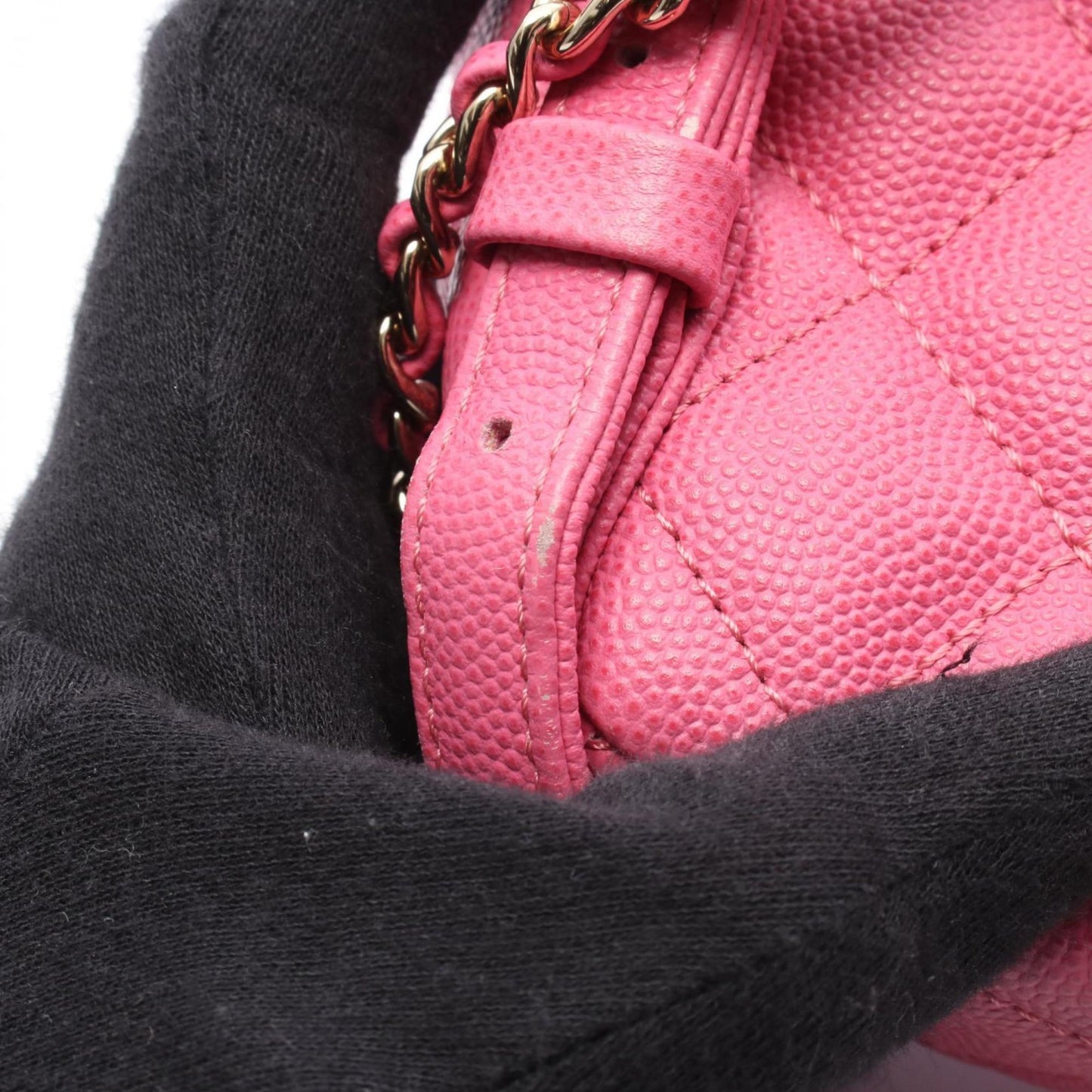 CHANEL Matelasse Backpack Bag in Calfskin Leather (Cowhide) for Women, Pink, AS0004