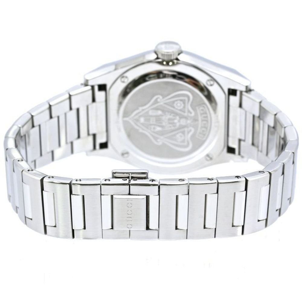 GUCCI Pantheon Bezel Diamond 10P Watch YA115404 115.4 Boys' Stainless Steel 40561 — Good
