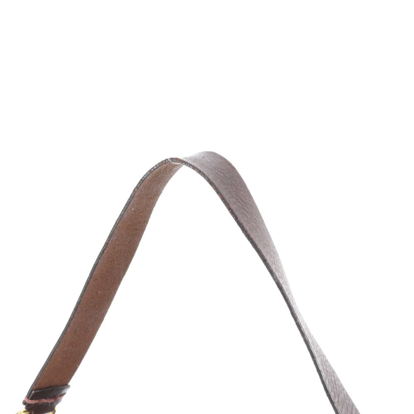 Fendi Zucca Hobo Shoulder Bag, Handbag, Brown Leather, Women's