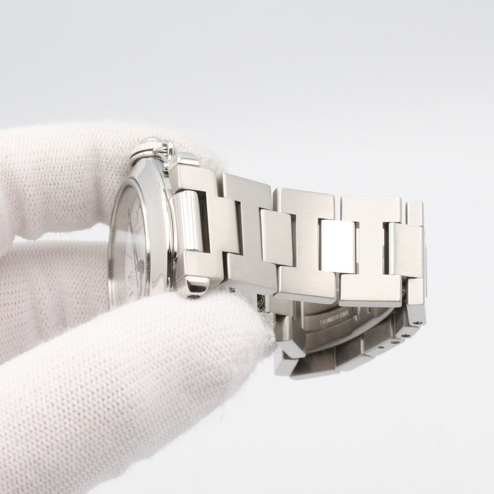 Cartier Pasha C Boys' Watch, Stainless Steel, White, W31074M7 — Very Good