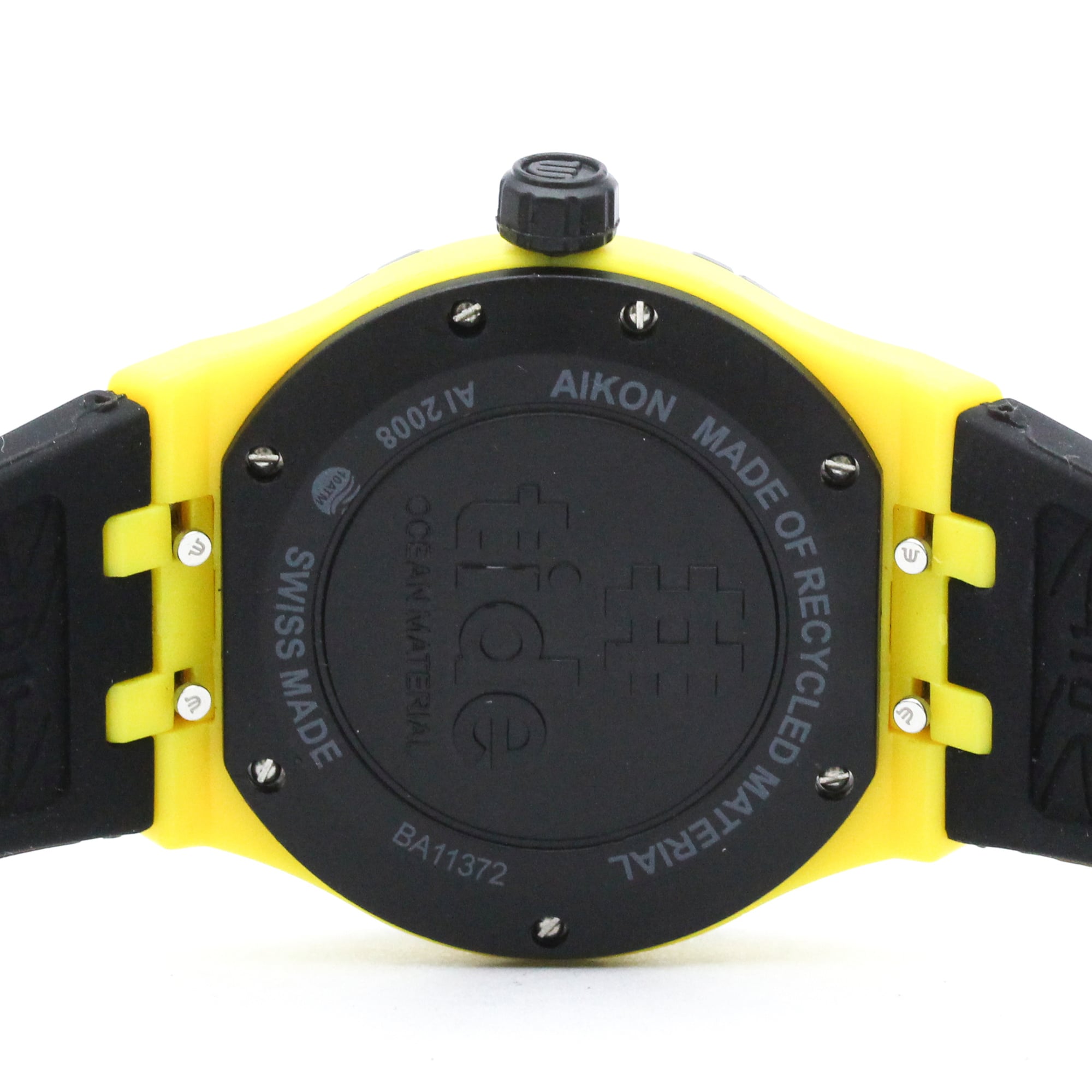 MAURICE LACROIX Aikon Tide Plastic Rubber Quartz Watch AI2008 — Very Good