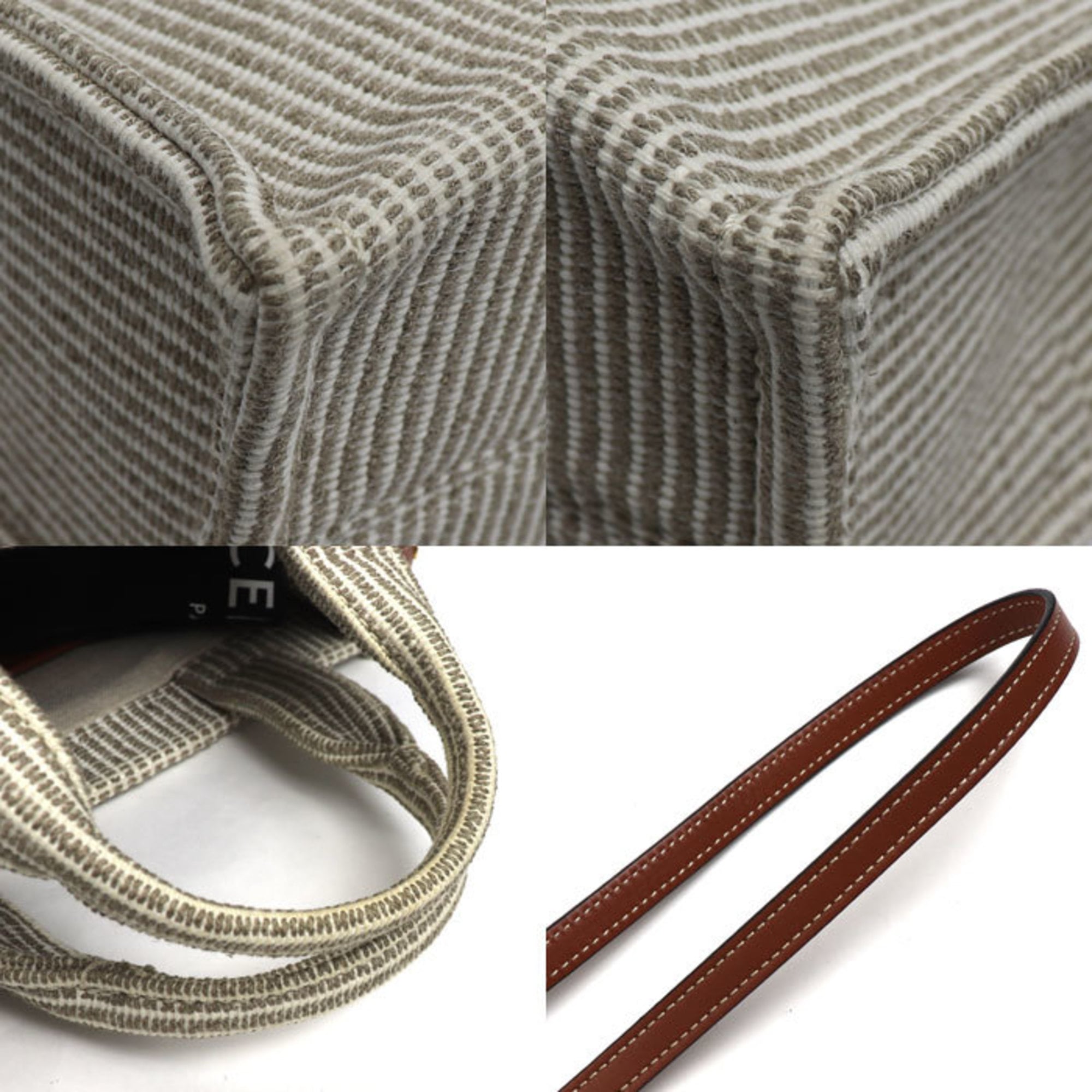 CELINE Small Cabas Thais Tote 2-Way Shoulder Bag, Beige, 199162FEE.02BG, Women's