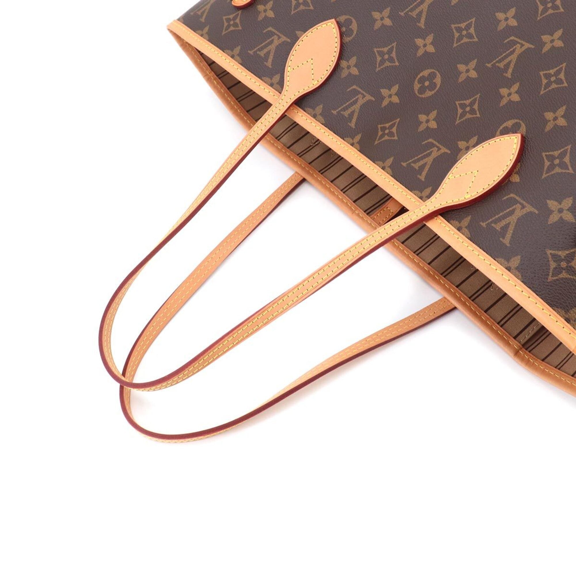 Louis Vuitton Neverfull MM Monogram Tote Handbag, Brown/Beige, M40995, Gold Hardware — New - Store Return