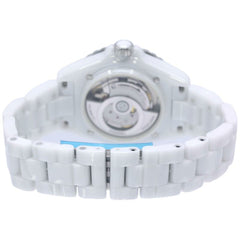 CHANEL J12 Phantom Caliber 12.1 H6186 Men's Watch, White Ceramic x Stainless Steel, 40401 — Like New