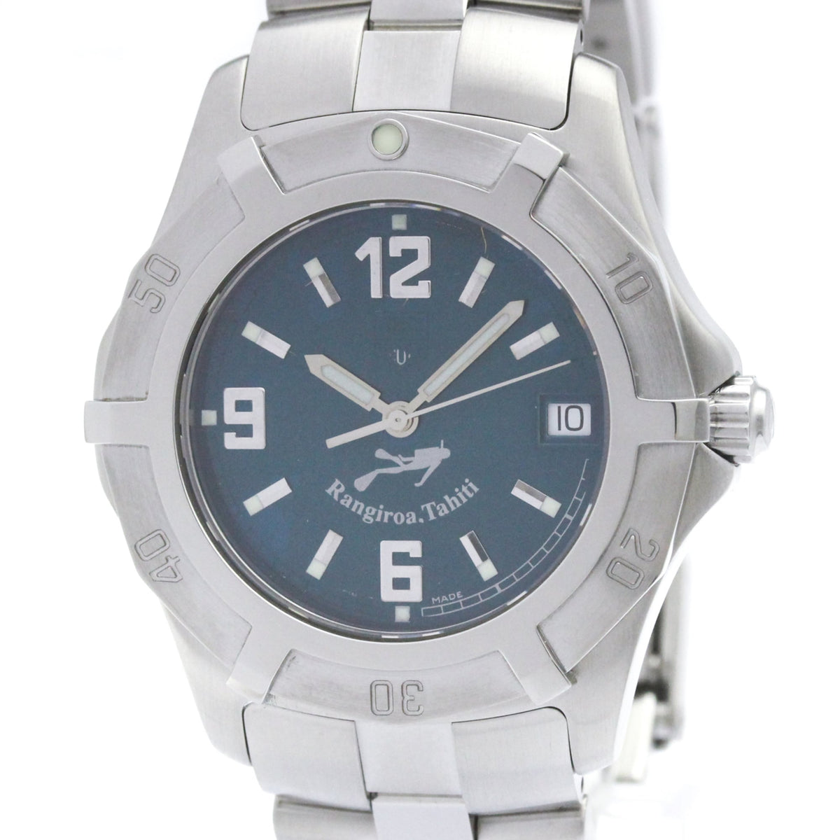 TAG HEUER 2000 Exclusive Rangiroa Tahiti Limited Watch WN111A Polished — Very Good