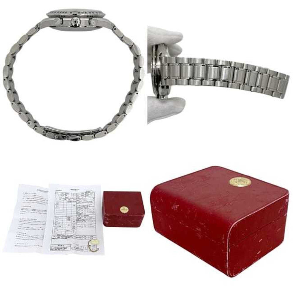 Omega Speedmaster Triple Calendar Watch, Cream White Silver, 3523.30, Chronograph, Automatic Winding, Stainless Steel — Very Good