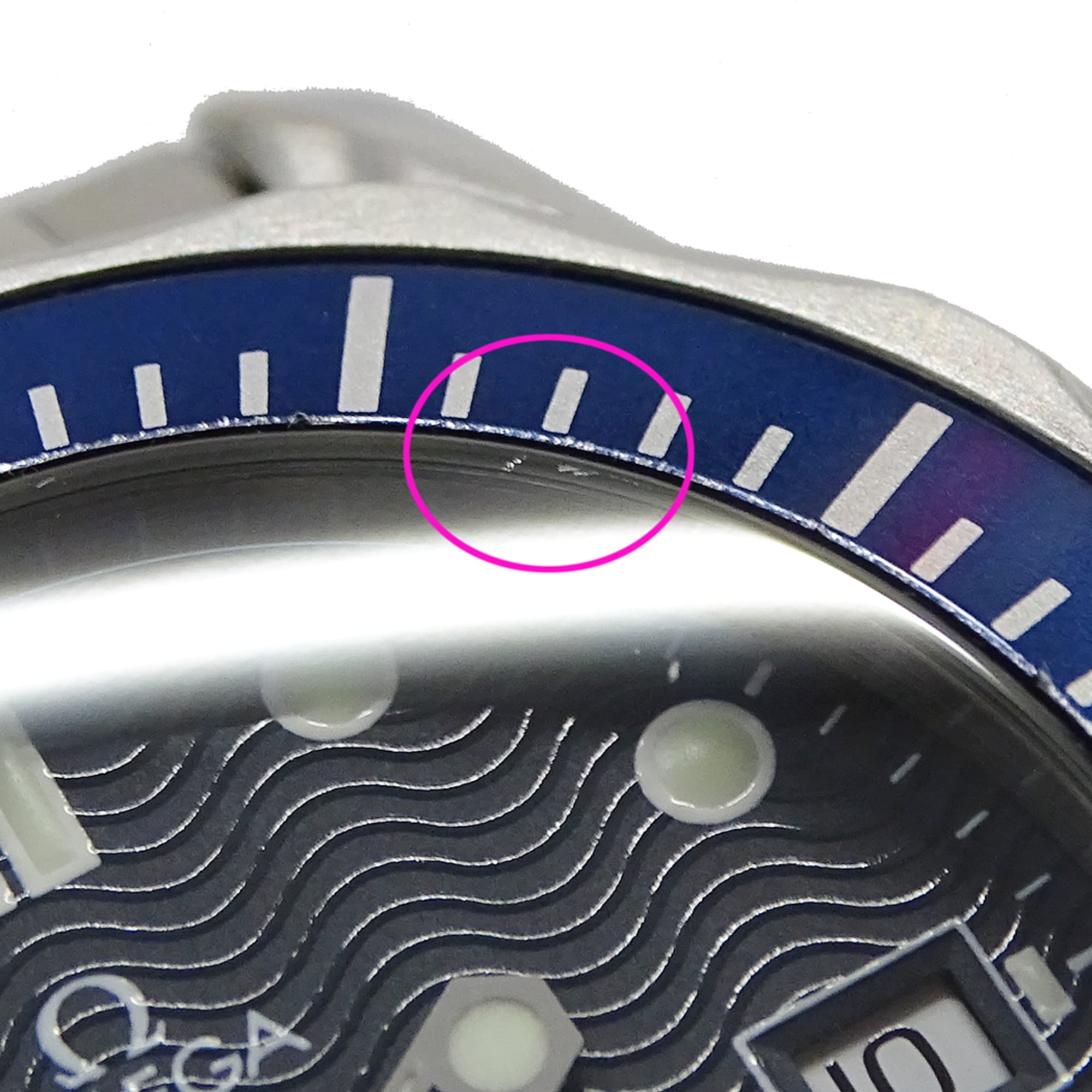 Omega Seamaster 2561.80 Watch, Boys' Size, Brand, Professional, 300m Water Resistant, Date, Quartz, Stainless Steel (SS), Silver, Blue — Good