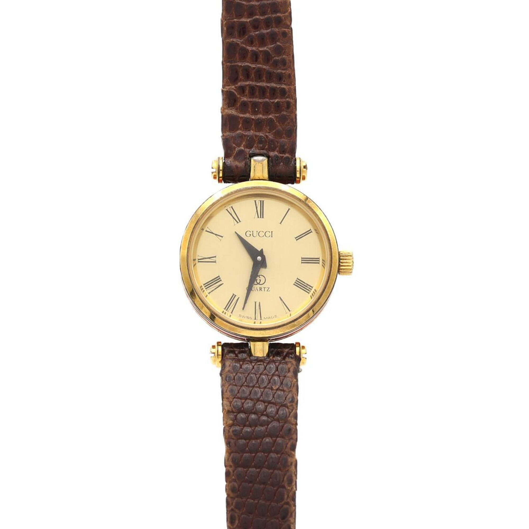 Gucci Sherry Line GP Quartz Watch — Good