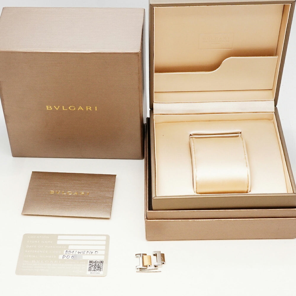 Bvlgari Combination BB41SPG White Dial Men's Watch — Good