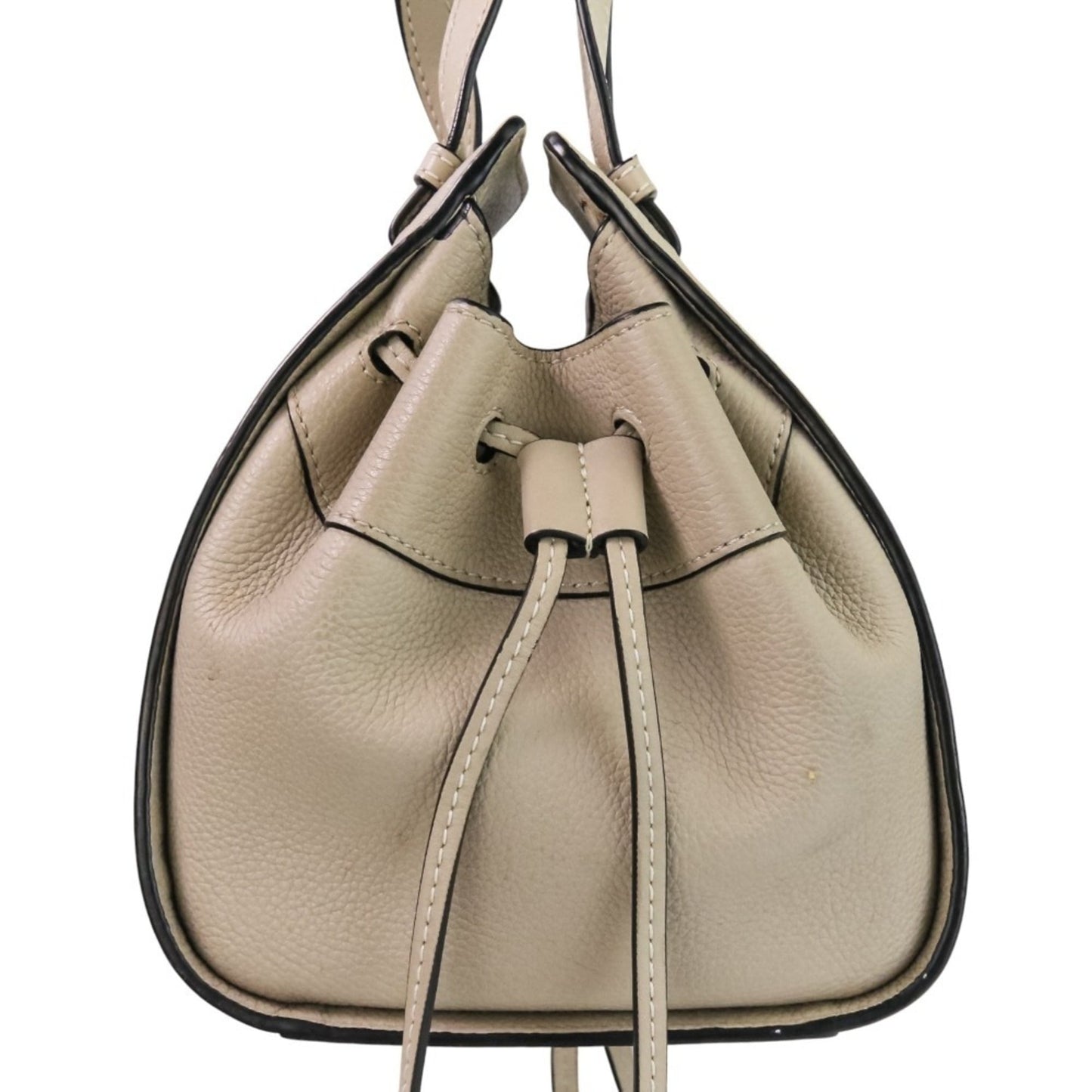 LOEWE HAMMOCK DRAWSTRING MINI 2-way handbag/shoulder bag in greige for women