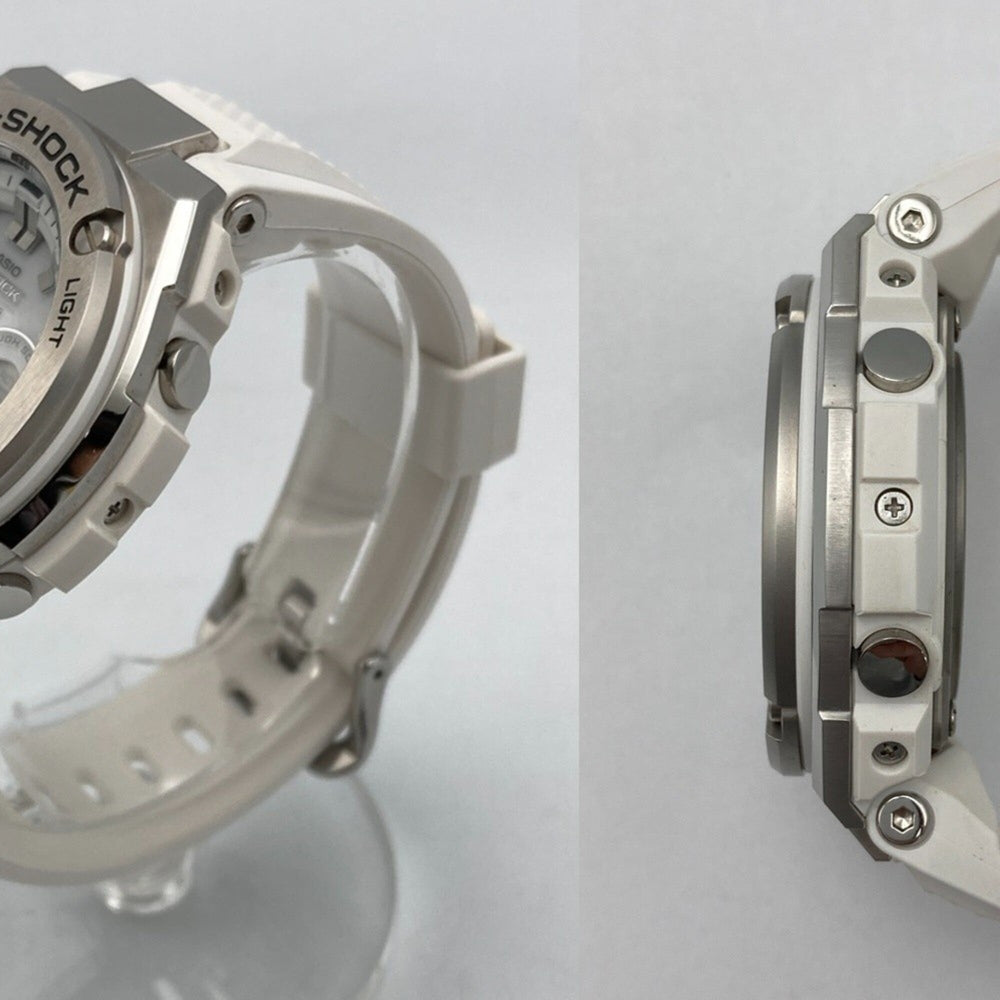 CASIO G-SHOCK G-STEEL Radio-Controlled Solar Watch, 20 ATM Water Resistant, GST-W310-7AJF — Very Good