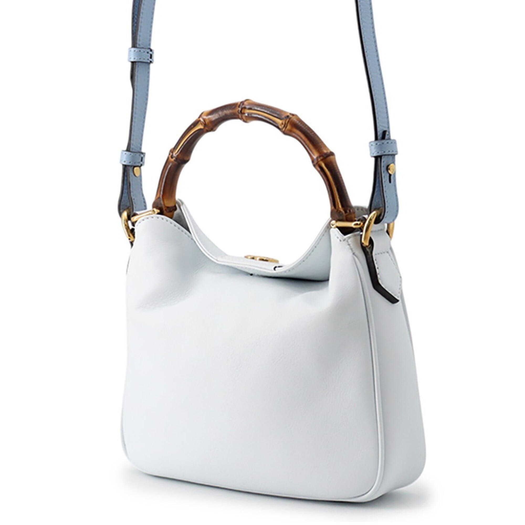 Gucci Diana Bamboo Small Leather Handbag 746251 GUCCI 2-way — Like New