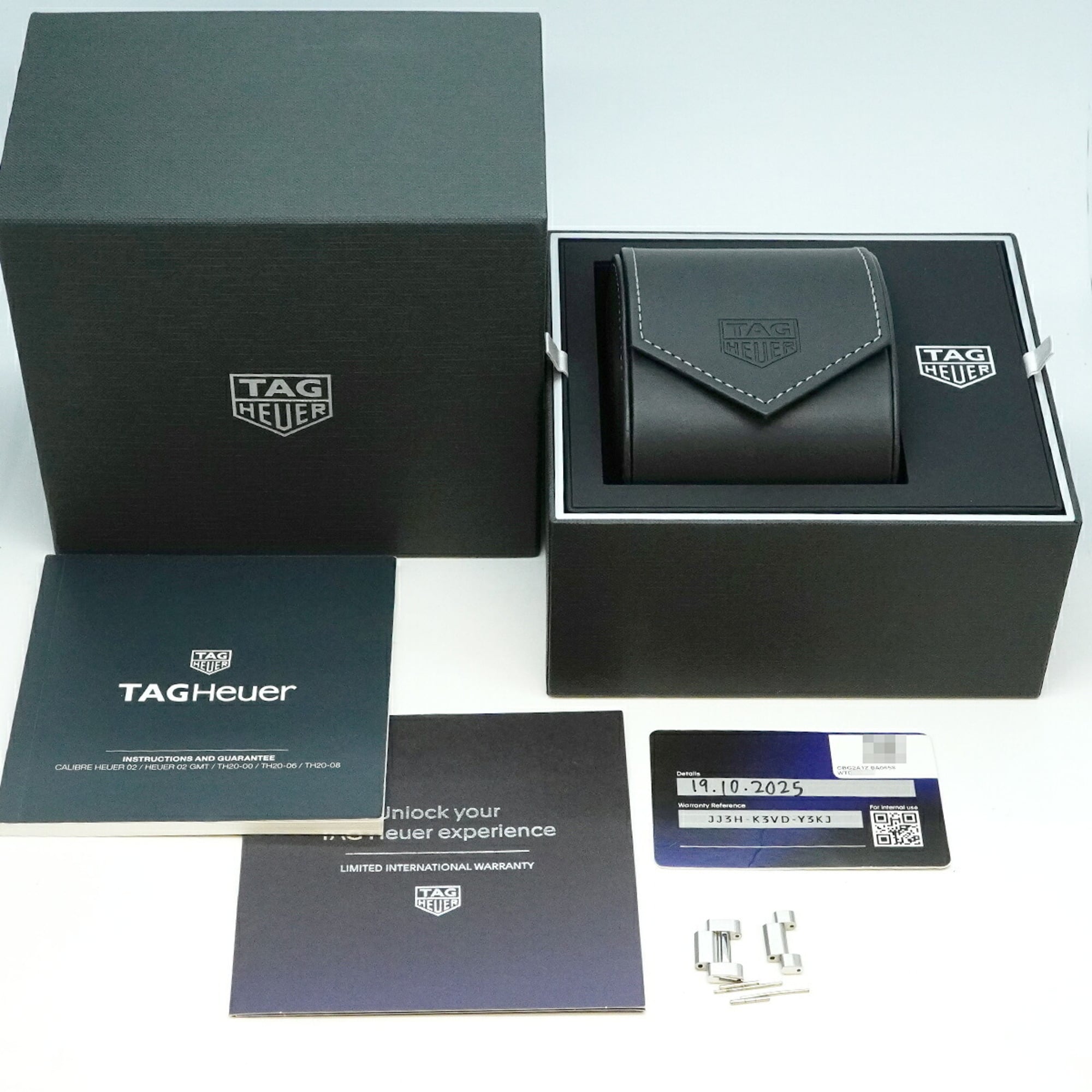 TAG Heuer Carrera Calibre 02 GMT CBG2A1Z Skeleton Dial Men's Watch — Very Good