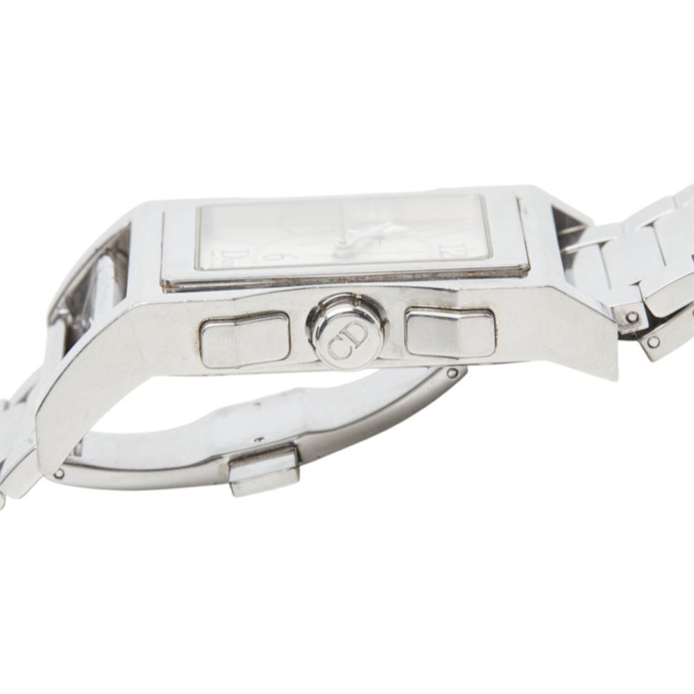 Dior Chris 47 Watch CD034310 Quartz Silver Dial Stainless Steel Men's — Good