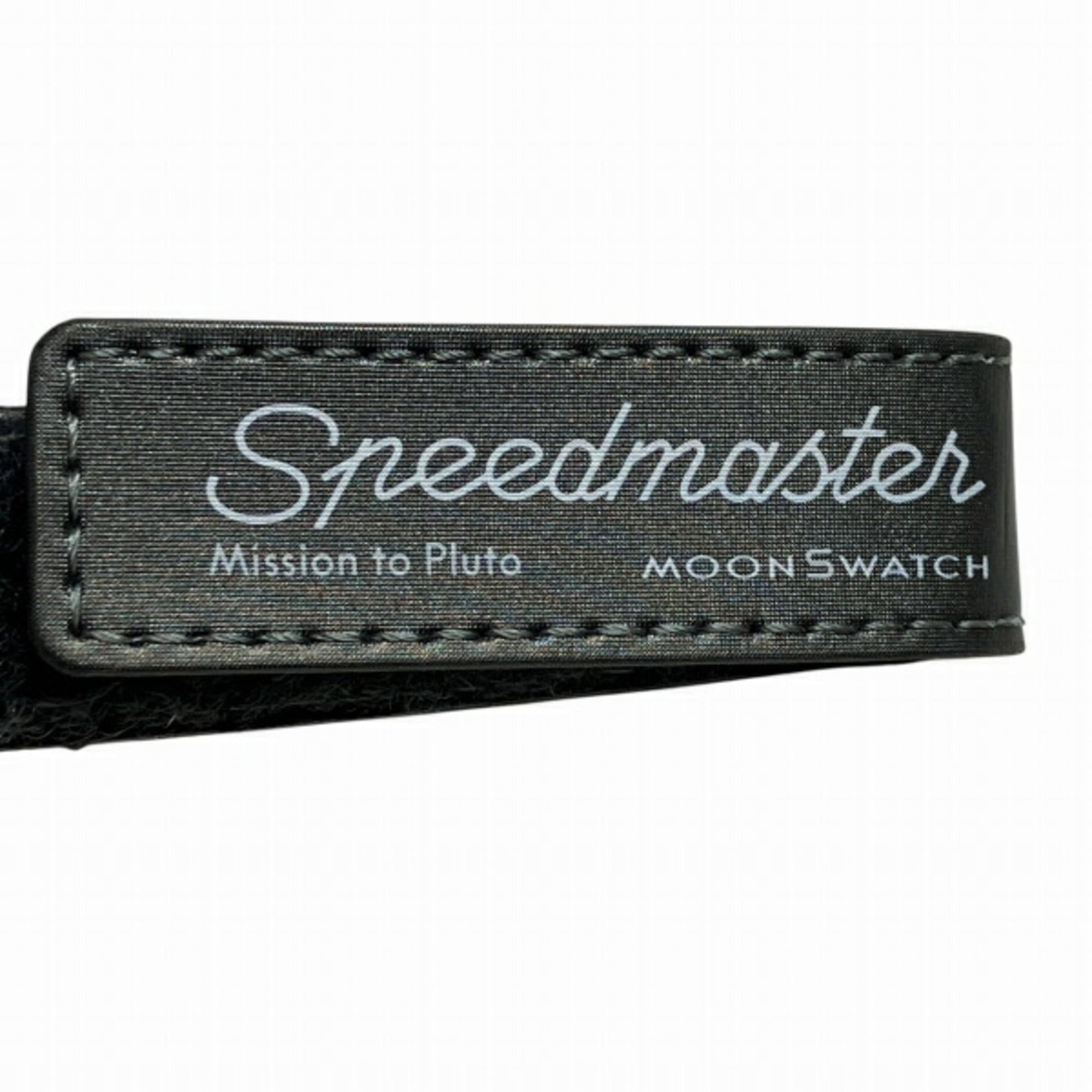 Omega x Swatch MoonSwatch Mission to Pluto SO33M101 Quartz Watch Men's — Good