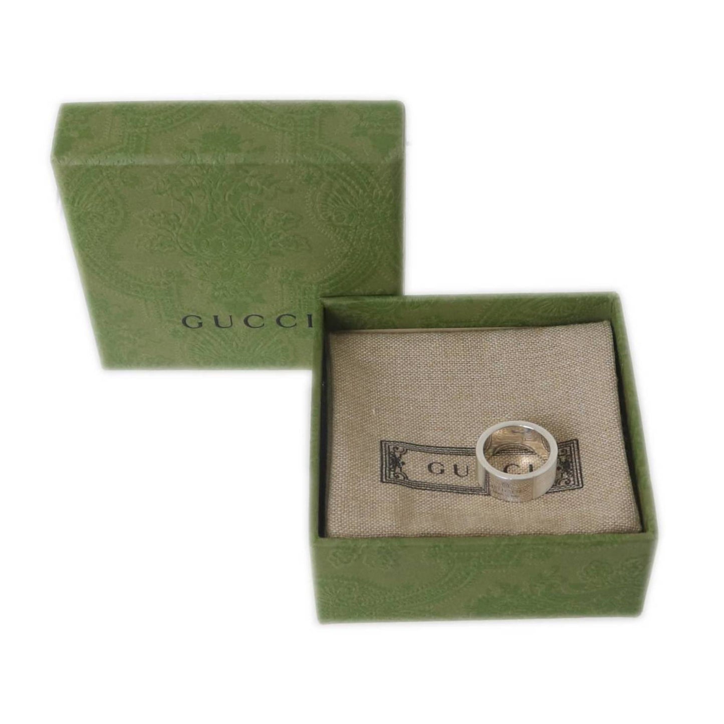 GUCCI Gucci Ring Sv925 with box, size 11 (10)