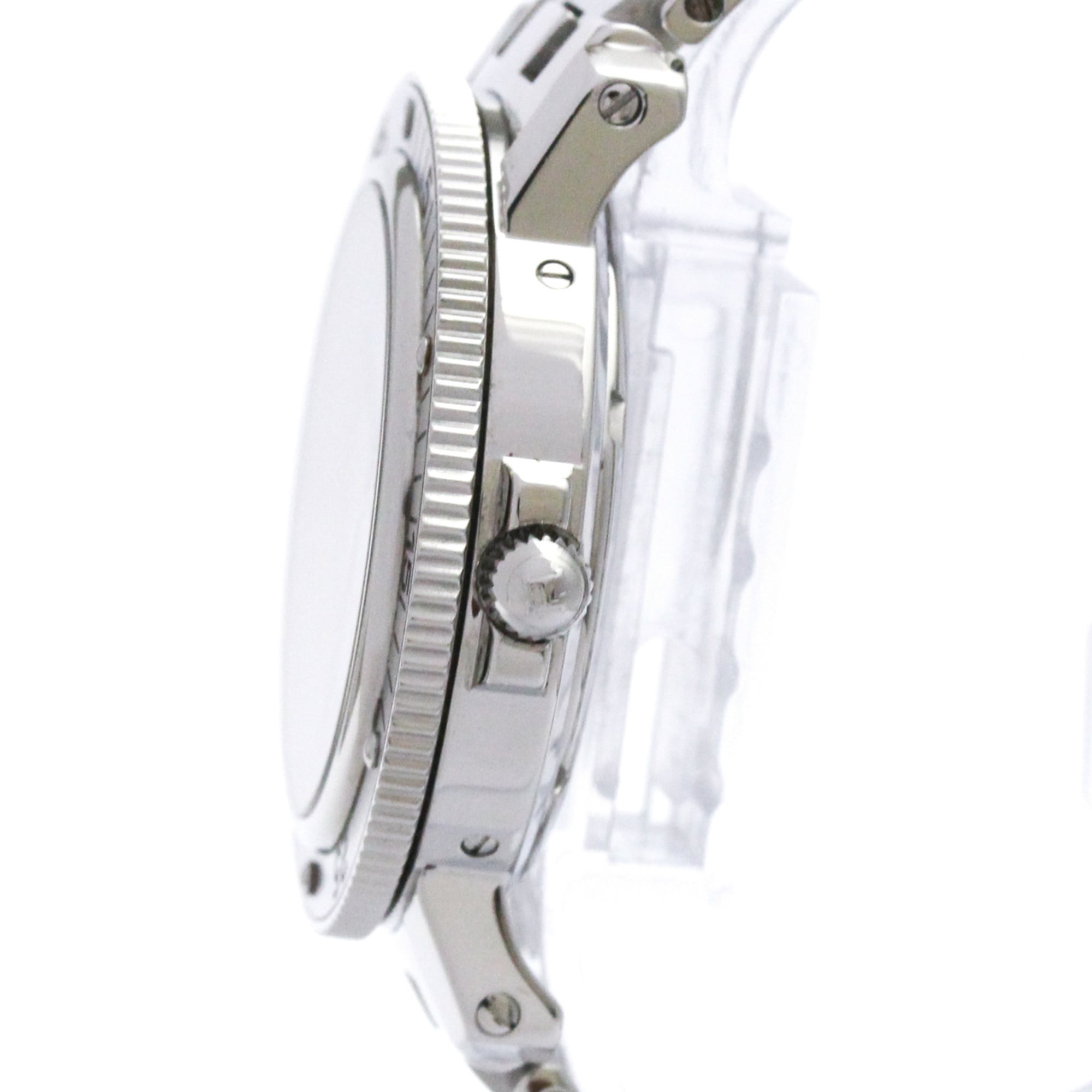 HERMES Clipper Diver Steel Quartz Mens Watch CL7.710 Polished — Very Good