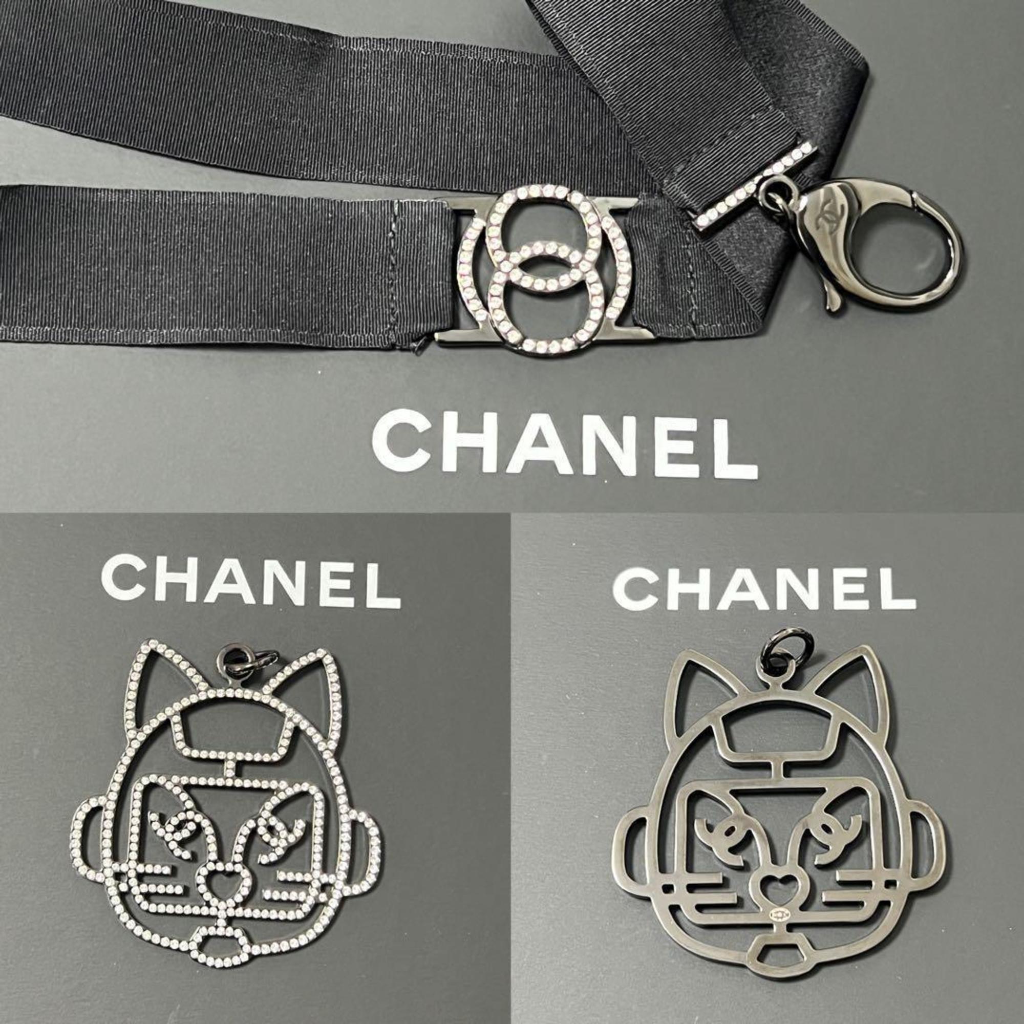 CHANEL Women's Pendant Cat Robot Necklace — Like New