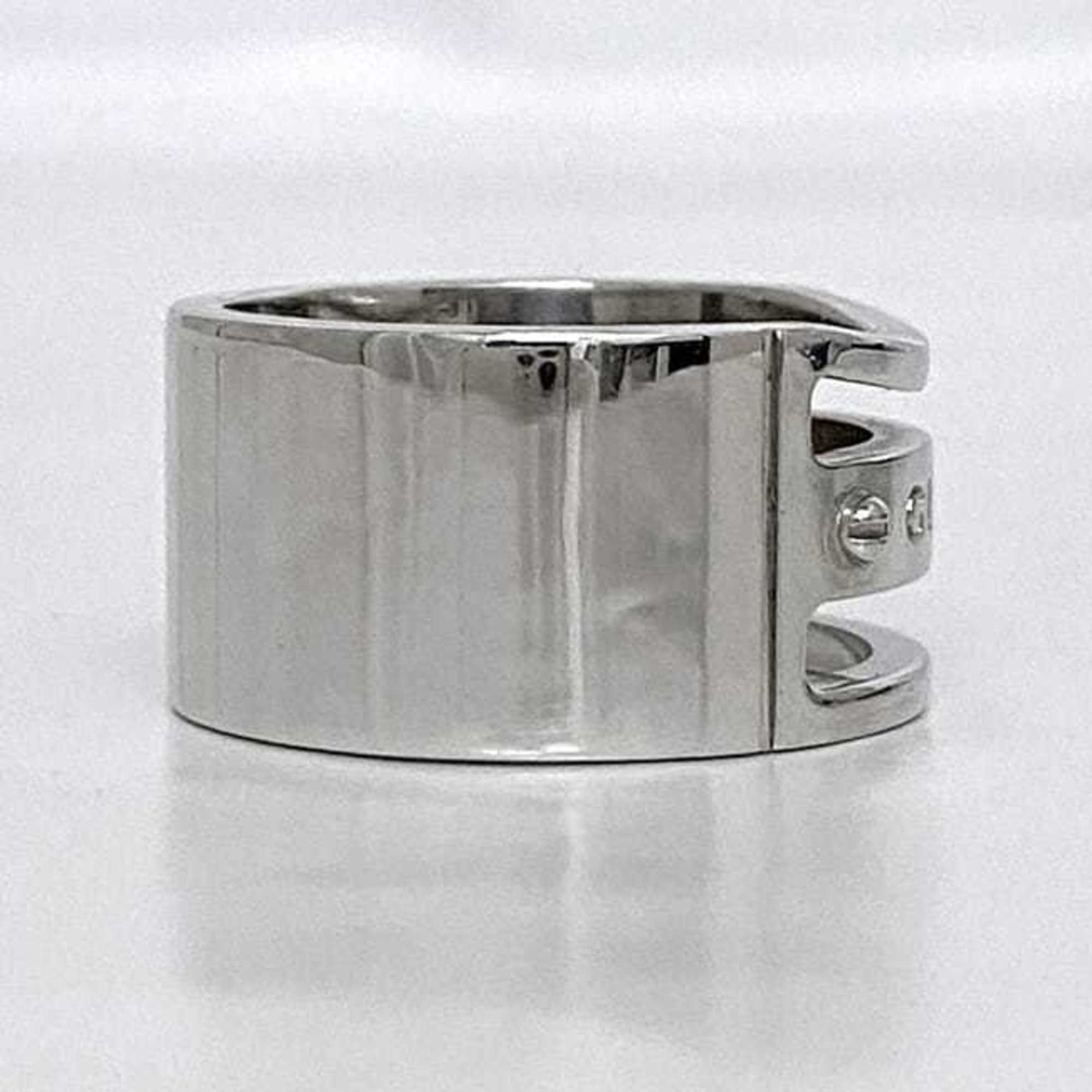 Gucci Ring ec-21087 Silver Size 19 Ag 925 GUCCI Plate Screw Men's — Like New