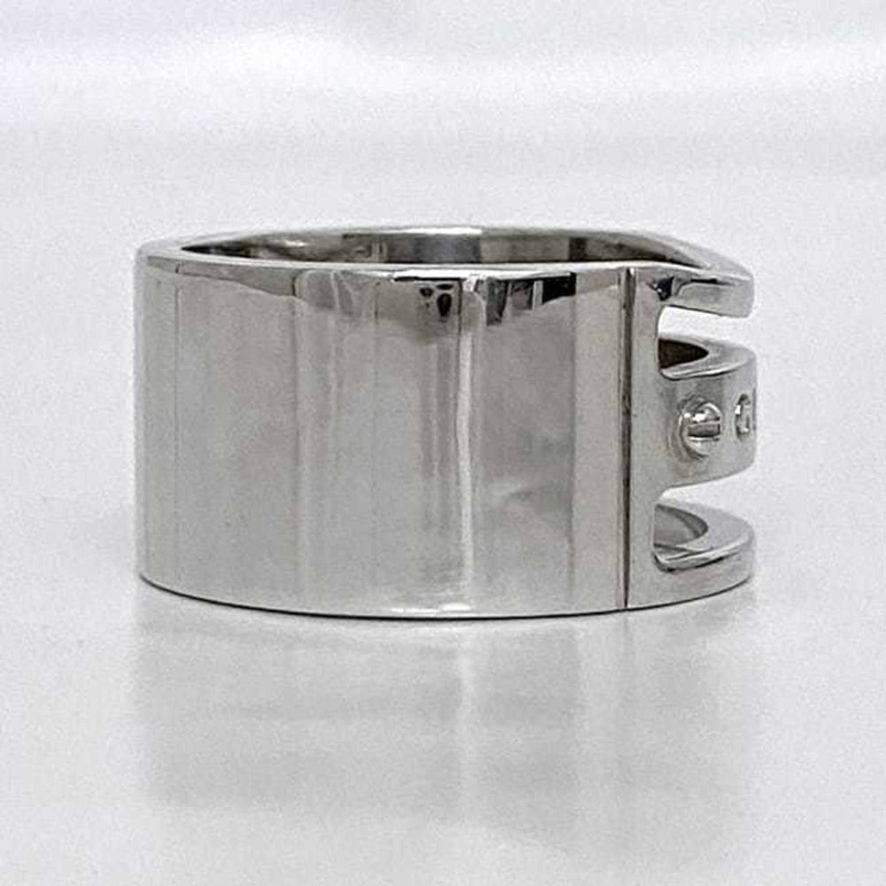 Gucci Ring ec-21087 Silver Size 19 Ag 925 GUCCI Plate Screw Men's — Like New