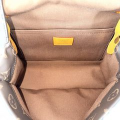 Louis Vuitton Men's Monogram Takeout Messenger Shoulder Bag, M28113, Canvas, Brown, Gold Hardware — Like New