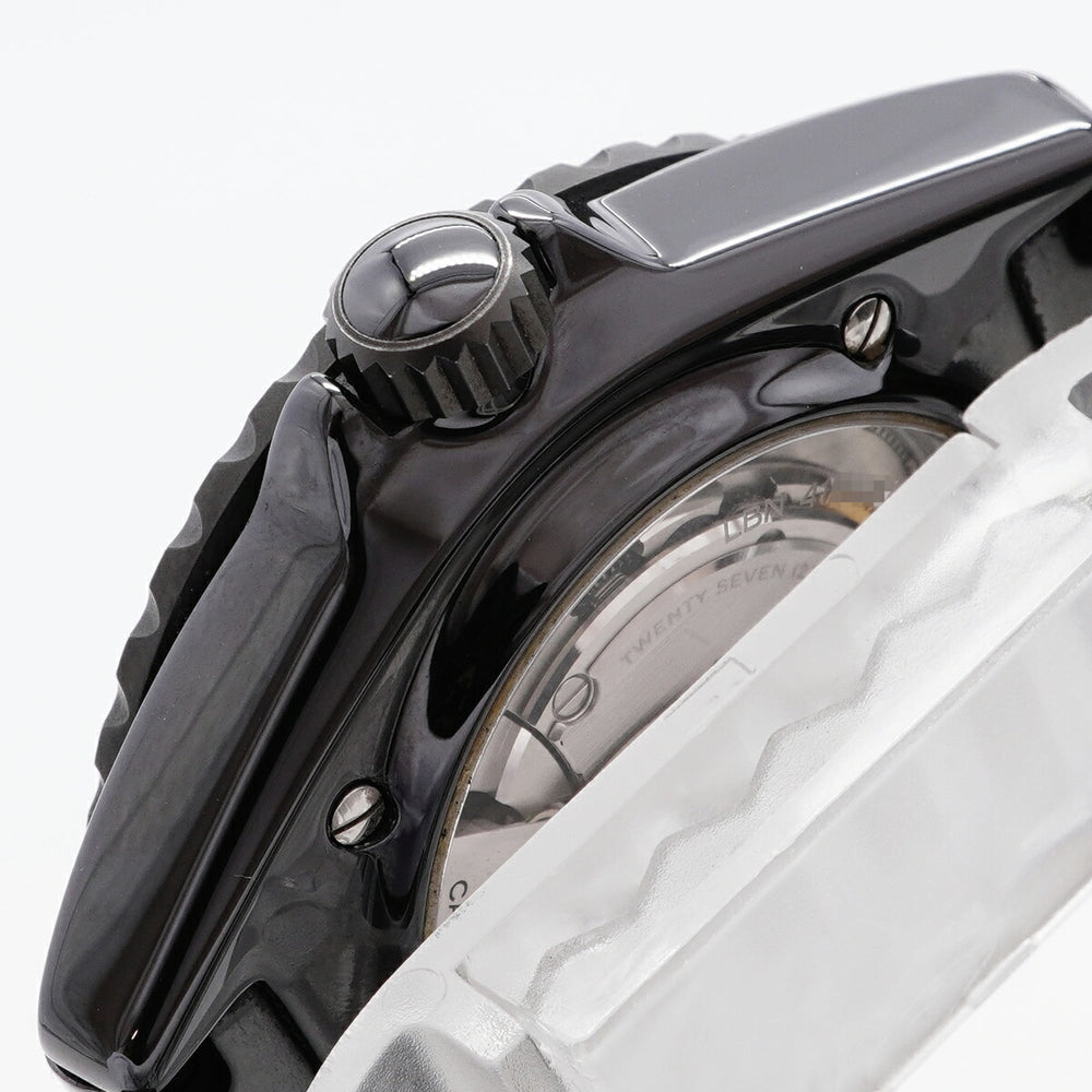 Chanel J12 Wanted de H7418 Black Dial Men's Watch — Very Good