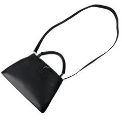 Louis Vuitton Capucines BB M94586 AH2164 2-way Shoulder Bag/Handbag, Black, Crossbody, Women's — Like New