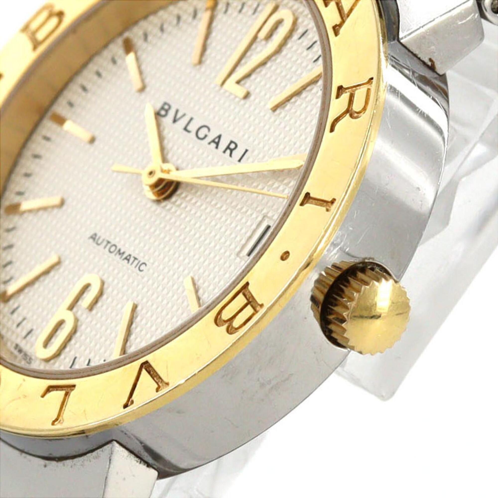 Bulgari Combination BB33SGAUTO BB33WSGD AT SSxYG Automatic Watch — Good