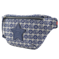 Gucci Children's Star Waist Bag GG 502095 Canvas Navy (Women's) — Like New