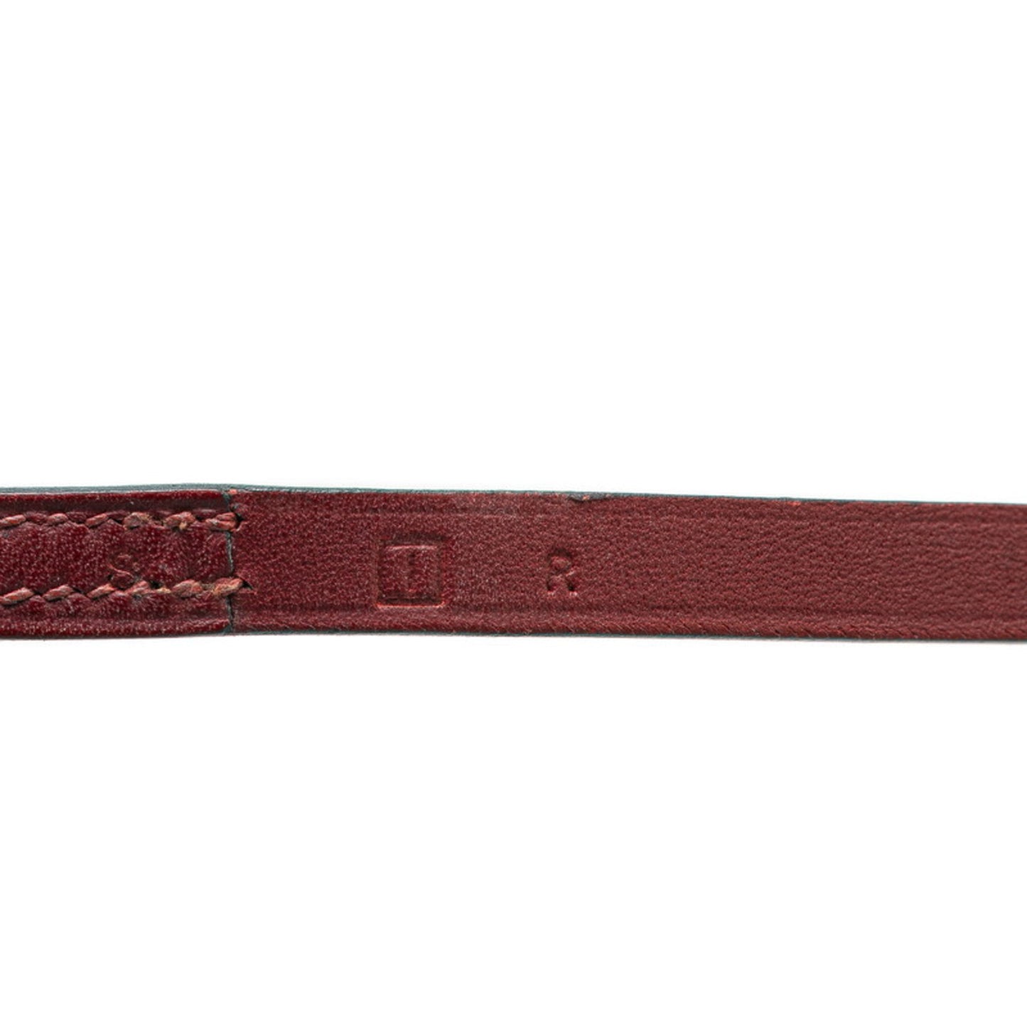 Hermès Api 3 Bracelet, 3-Strand, Wine Red, Bordeaux, Swift, Women's, HERMES