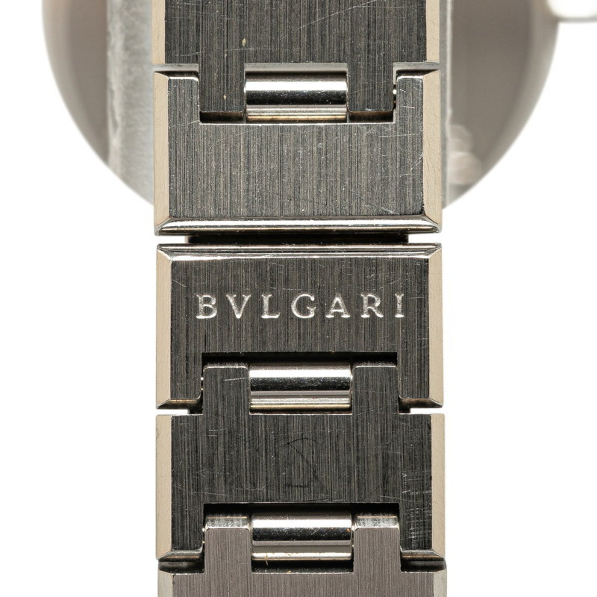 BVLGARI Watch BB23SS Quartz Black Dial Stainless Steel Women's — Good