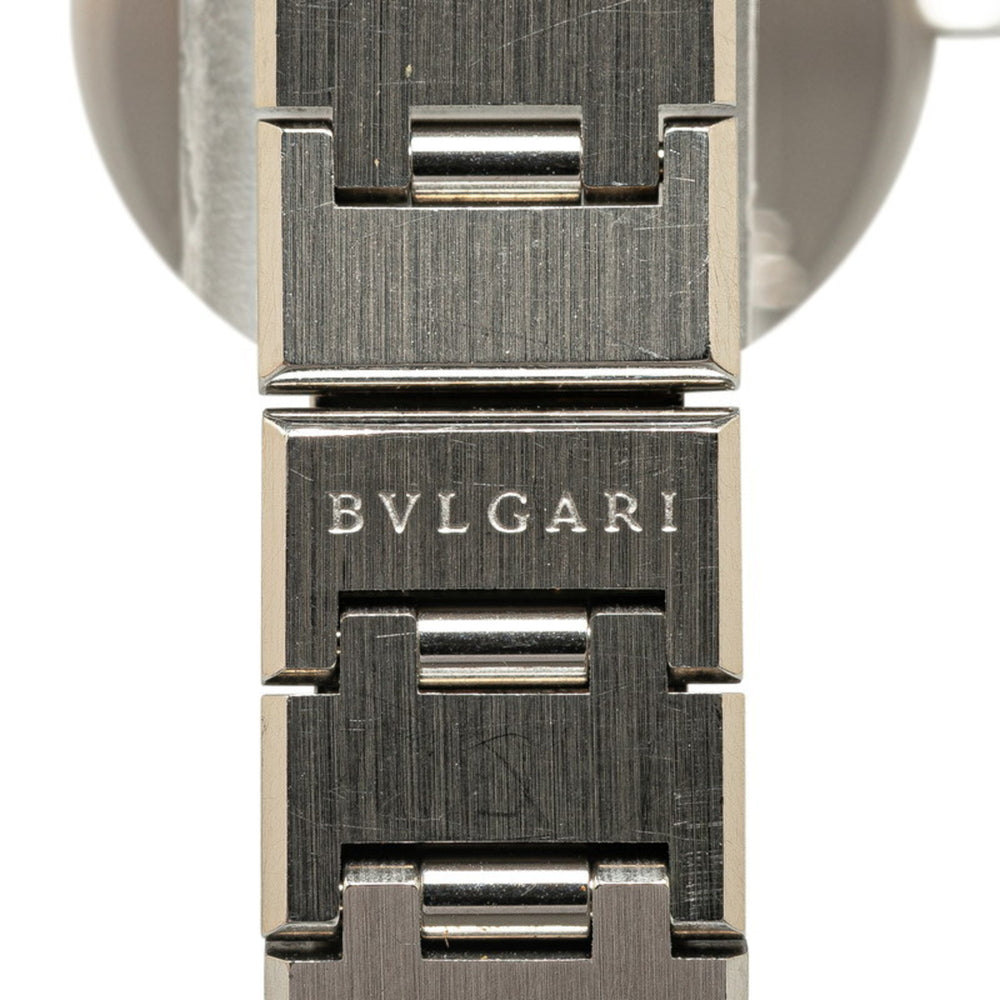 BVLGARI Watch BB23SS Quartz Black Dial Stainless Steel Women's — Good