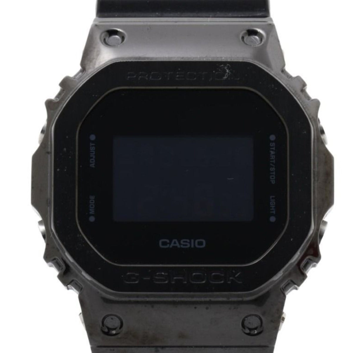 CASIO G-SHOCK DIGITAL 5600 SERIES GM-5600B-1JF Black Stainless Steel Resin Men's Watch — Good