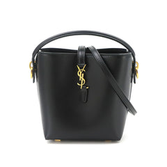 Saint Laurent LE37 Mini 2-way Shoulder/Handbag, Leather, Black, Gold Hardware, 765870 — New - Store Return