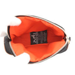 Hermes handbag pouch Bolide mini black cotton HERMES — Like New
