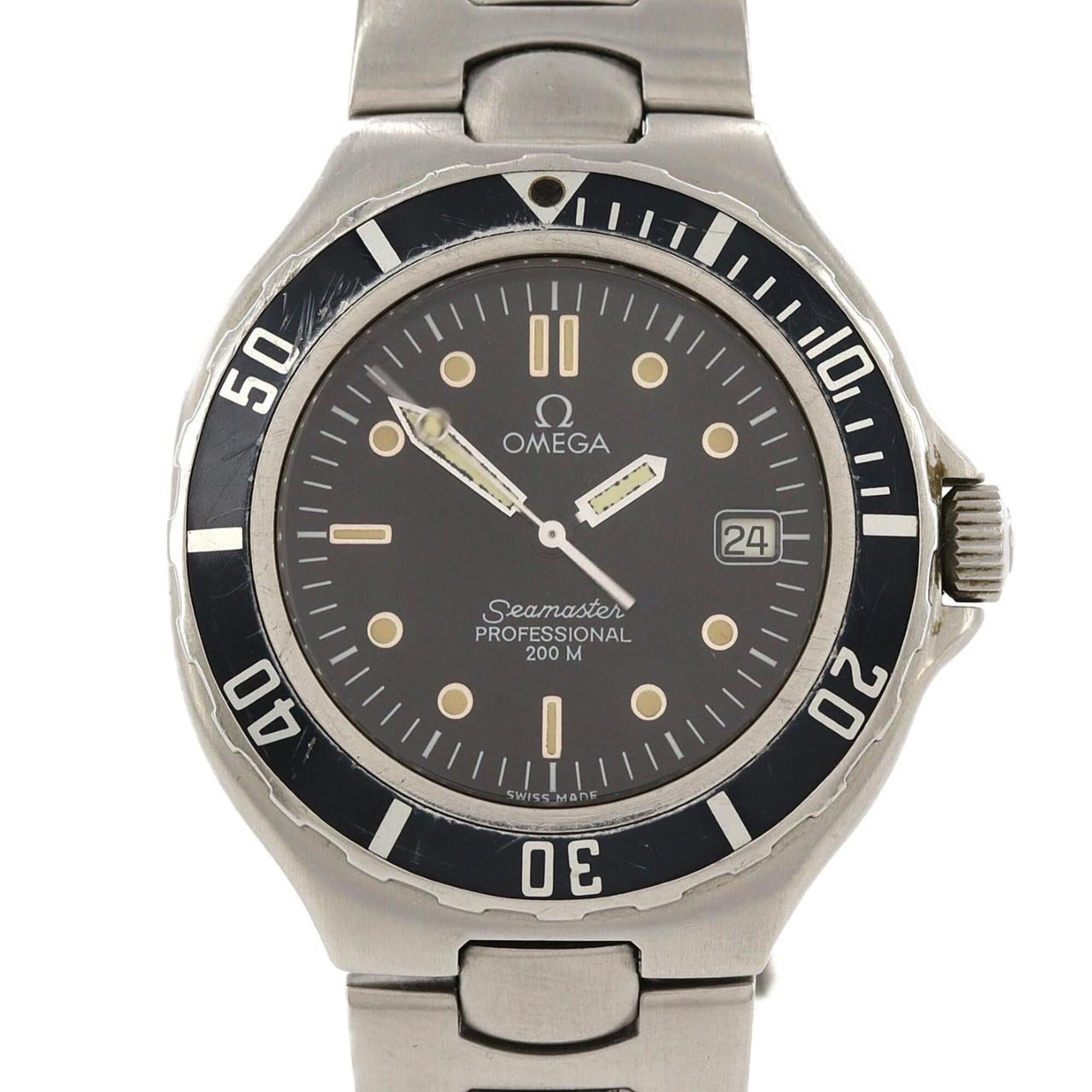Omega Seamaster 200 SS Quartz Watch — Good