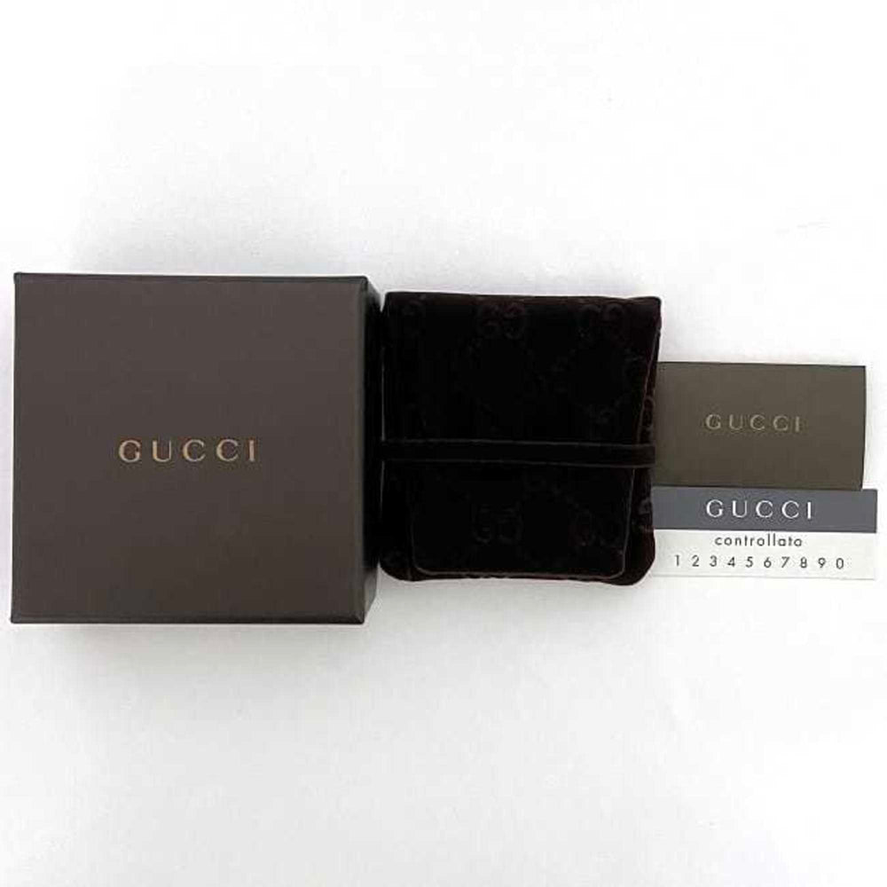 Gucci Branded Ring Silver G Cut 032661 09840 8106 ec-20394 Size 16 Ag 925 SILVER GUCCI — Like New