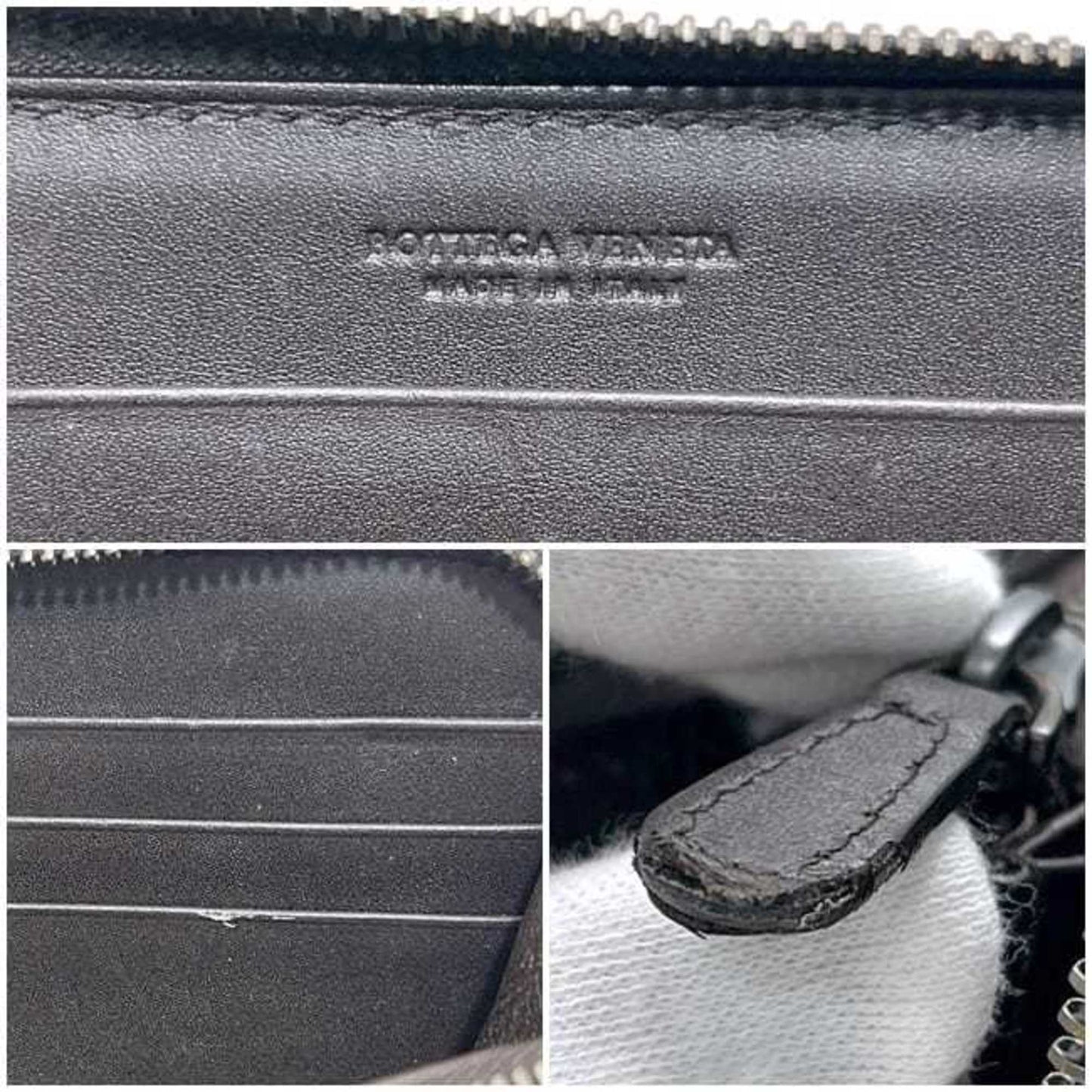 Bottega Veneta round long wallet f-24177 brown intrecciato leather B06242312P BOTTEGA VENETA for men and women