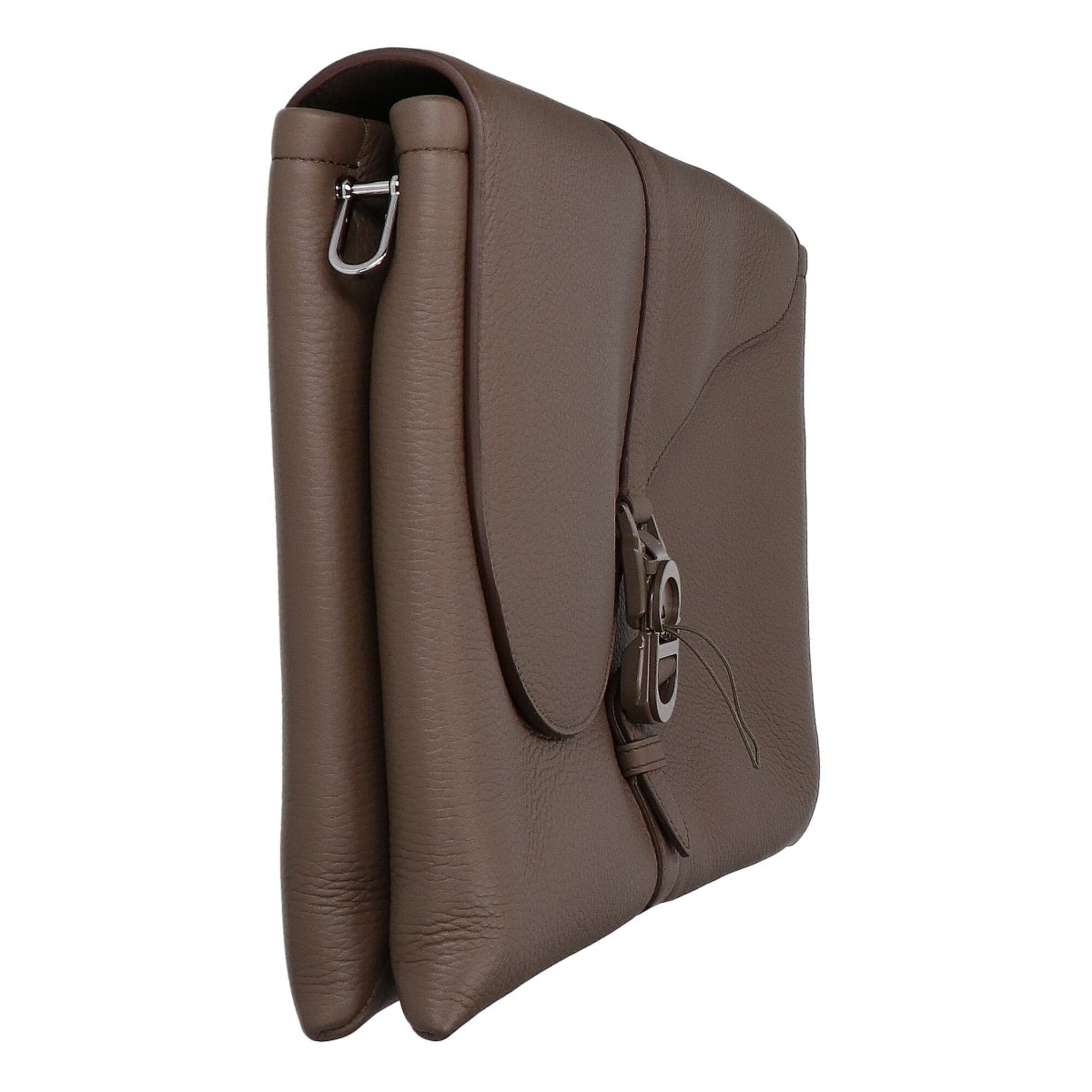 Christian Dior DIOR Dior Pillow Grain Calfskin Shoulder Bag Khaki Men's — Like New
