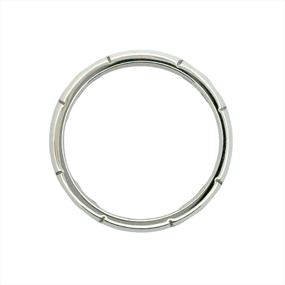 Hermes Hercules Ring, Size #52, 18K White Gold, 6.3g, Women's — Like New
