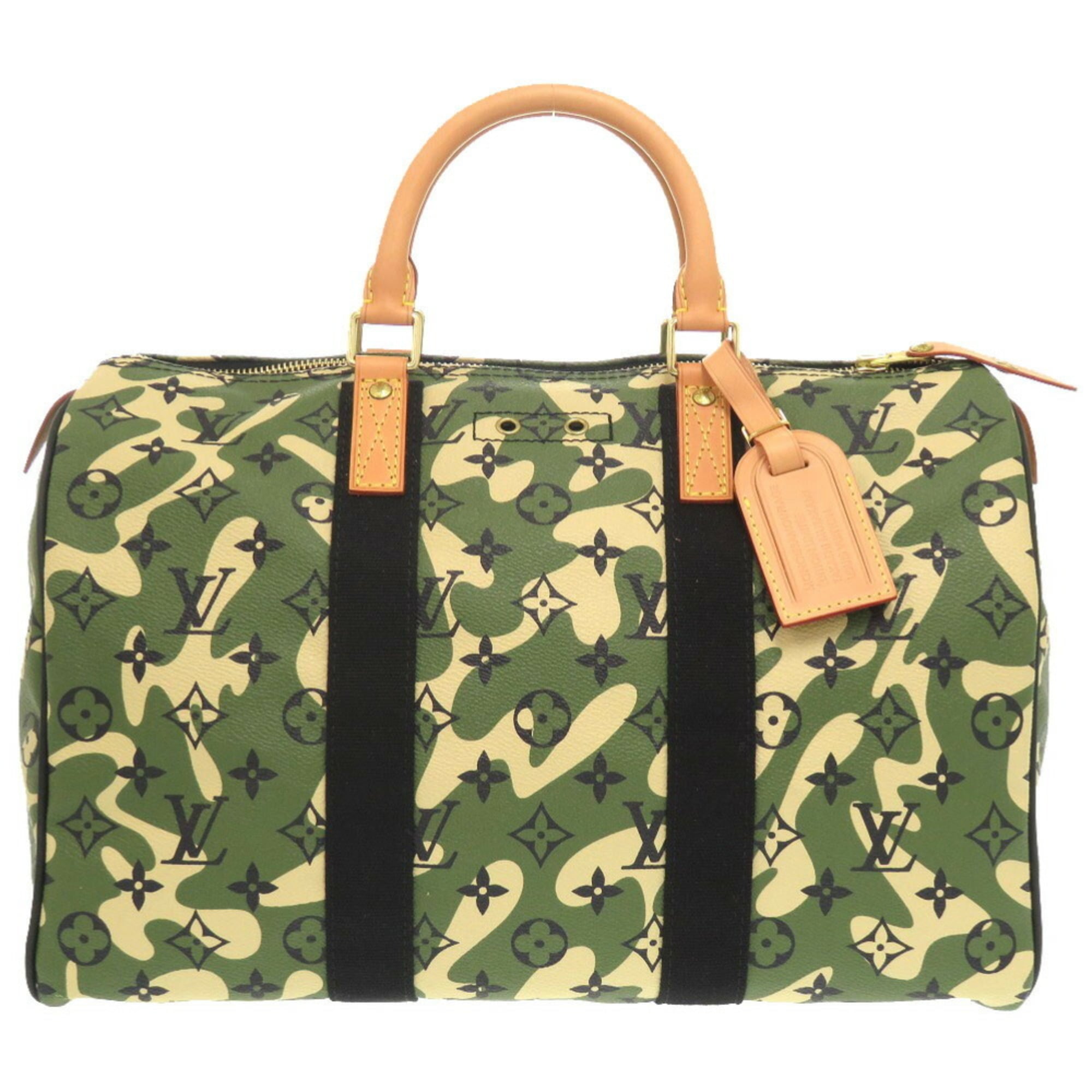 Louis Vuitton Speedy 35 Monogram M95773 Boston bag Handbag Takashi Murakami Camouflage LV 0096 LOUIS VUITTON Mogue — Like New