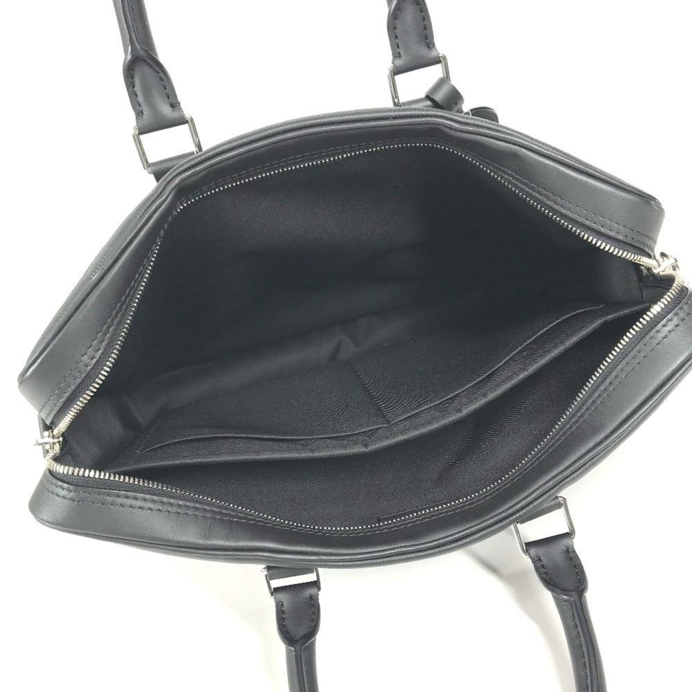 LOUIS VUITTON N40444 Damier Infini Porte Documents Voyage PDV Bag 2-Way Shoulder Handbag Business Leather Men's Women's Onyx Black — Like New