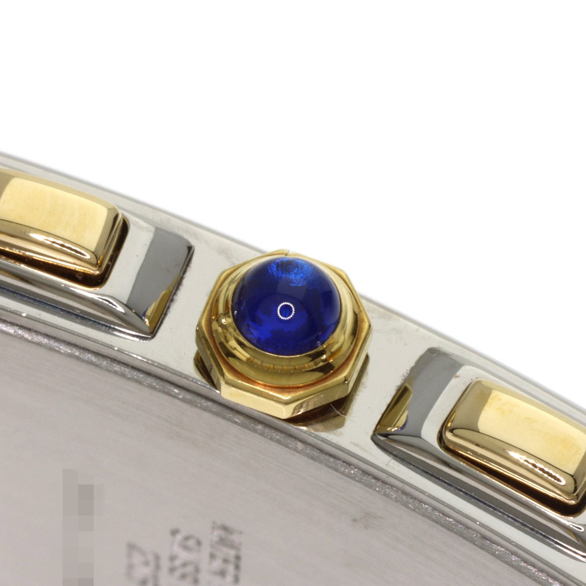 Cartier Tank Française Chrono Reflex W51004Q4 Men's Stainless Steel Watch in 18K White Gold